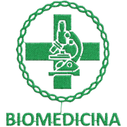 Matriz de Bordado Simbolo de Biomedicina 